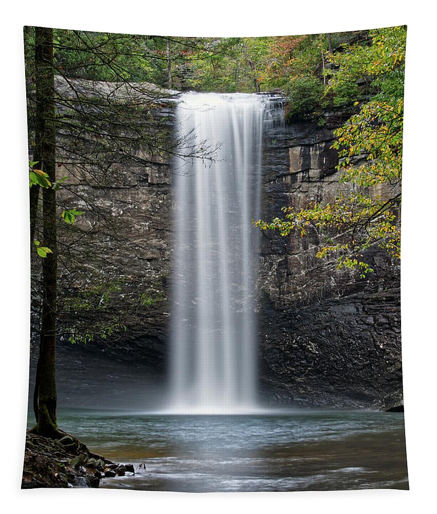 Foster Falls Tapestry featuring the photograph Foster Falls 13 by Phil Perkins