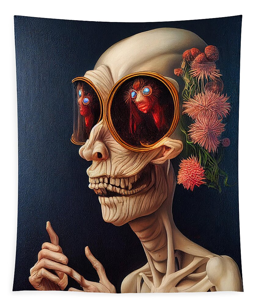 Freaks Tapestry featuring the digital art Freaks 1 by Craig Boehman