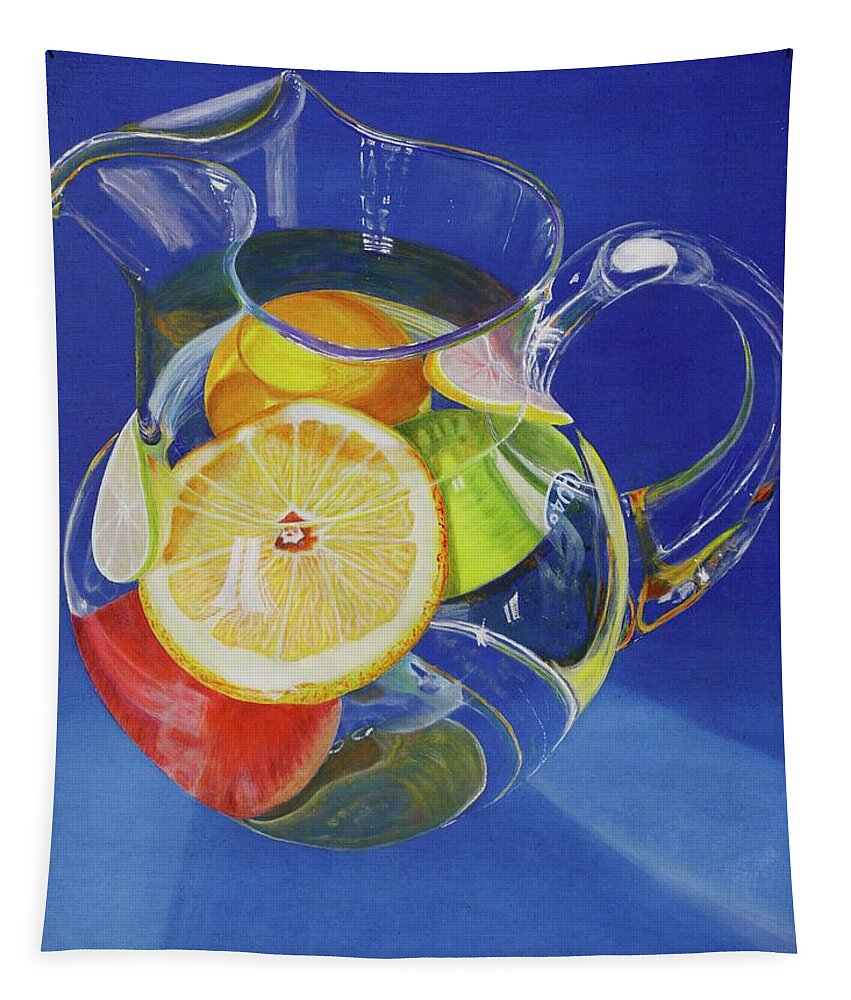 Best Seller Tapestry featuring the painting Fruit Pitcher by Dorsey Northrup