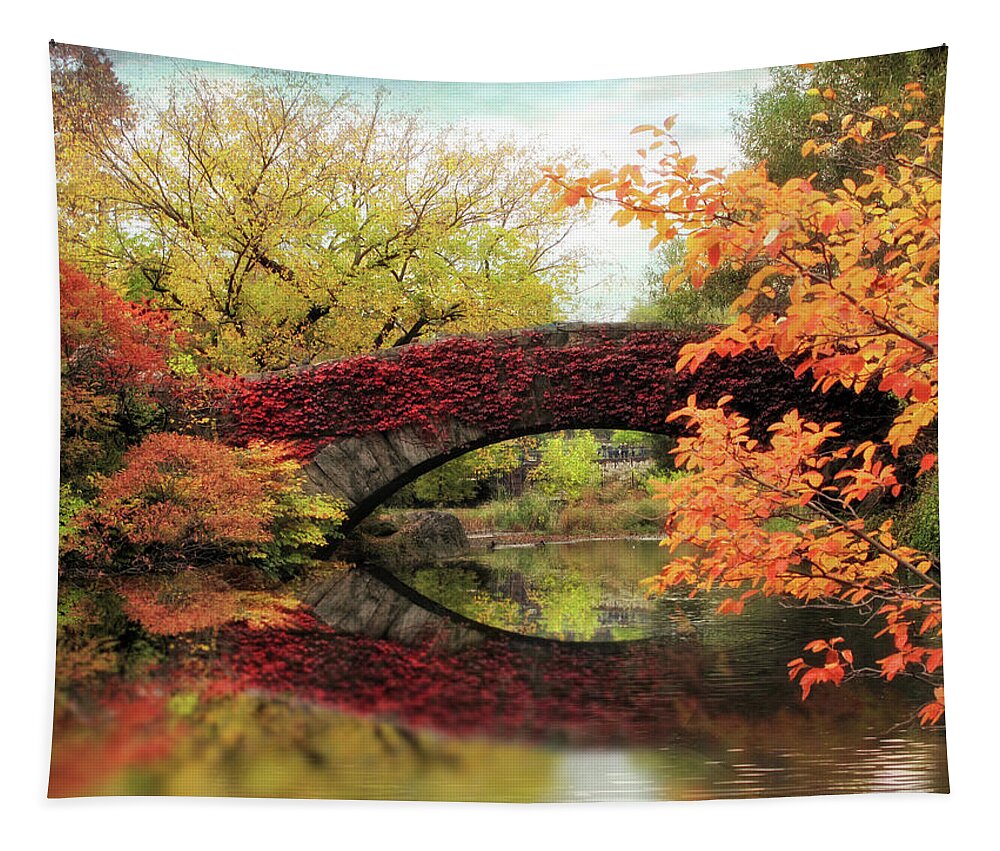 Autumn Tapestry featuring the photograph Gapstow Glory by Jessica Jenney