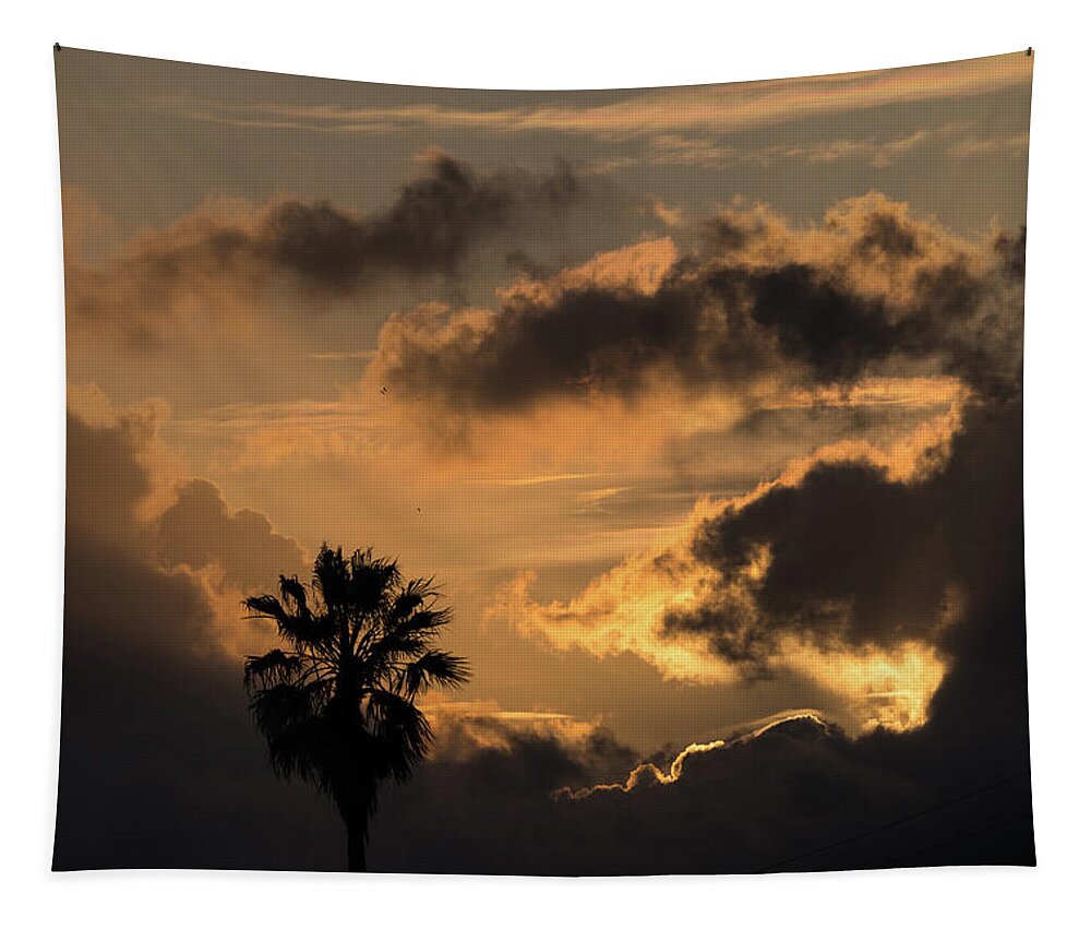 Sunset Tapestry featuring the photograph Gentle Fire by Alex Lapidus
