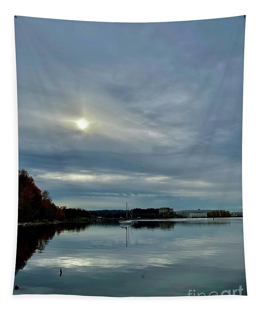 Sun Tapestry featuring the photograph Gentle Sun by Suzanne Lorenz