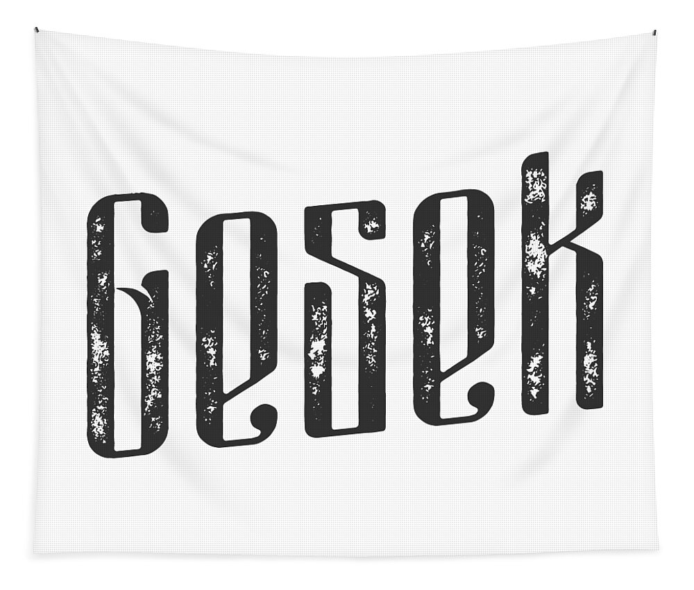 Gesek Tapestry featuring the digital art Gesek by TintoDesigns