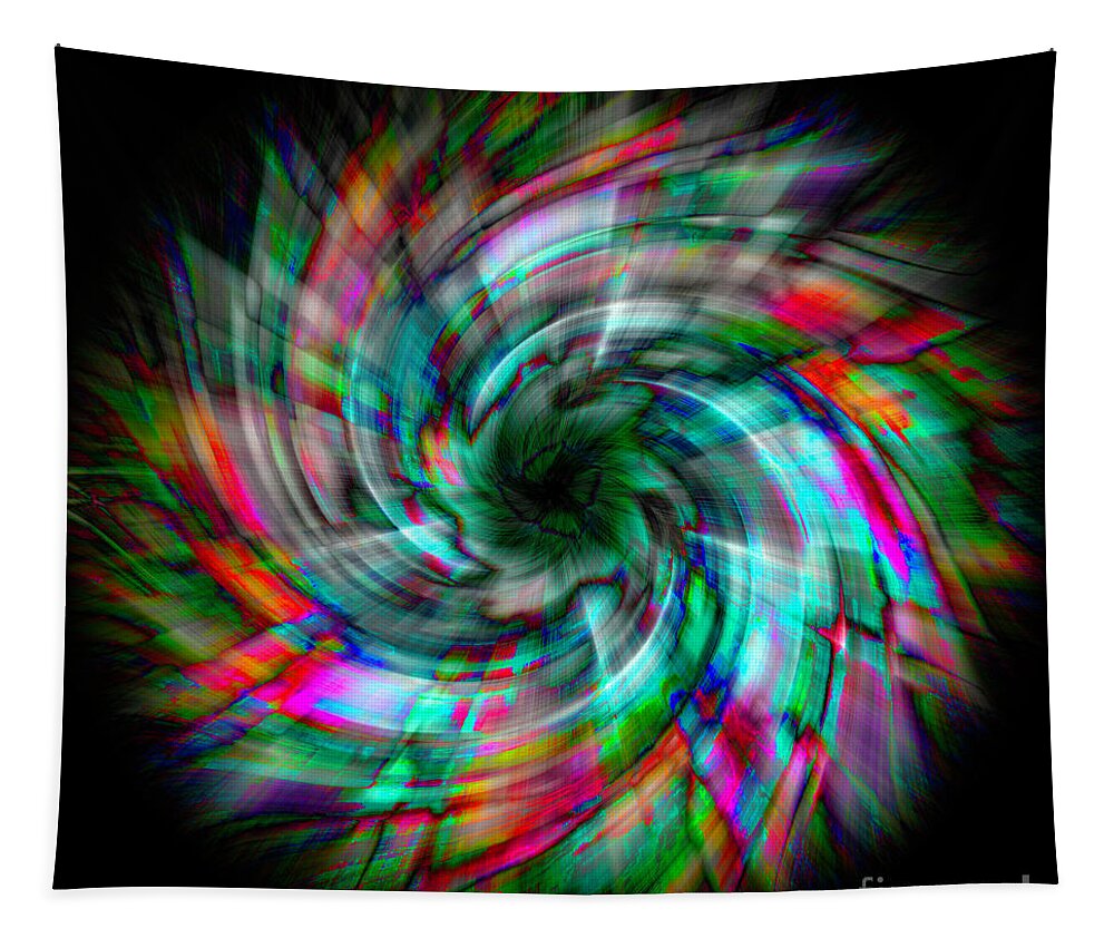 Abstract Tapestry featuring the photograph Giggles by Cathy Donohoue