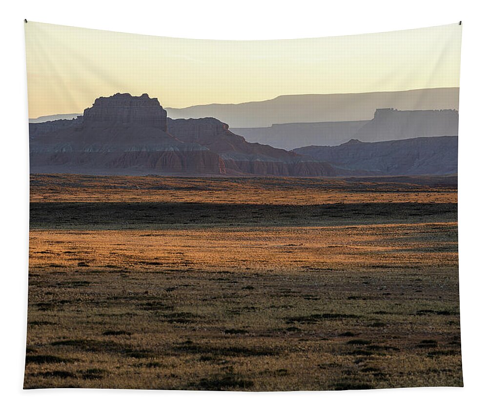 Goblin Valley Tapestry featuring the photograph Goblin Valley Light and Shadow by Donnie Whitaker