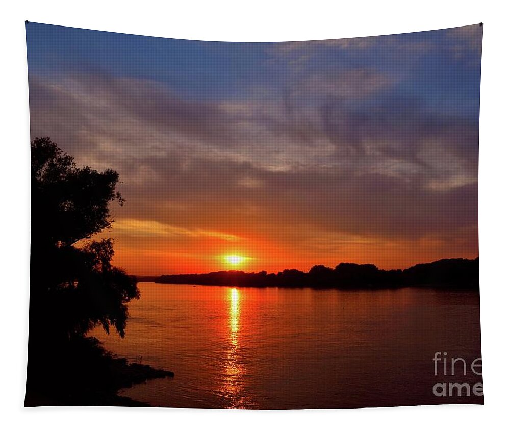 Harmony Tapestry featuring the photograph Golden Eye of Sunlight II by Leonida Arte