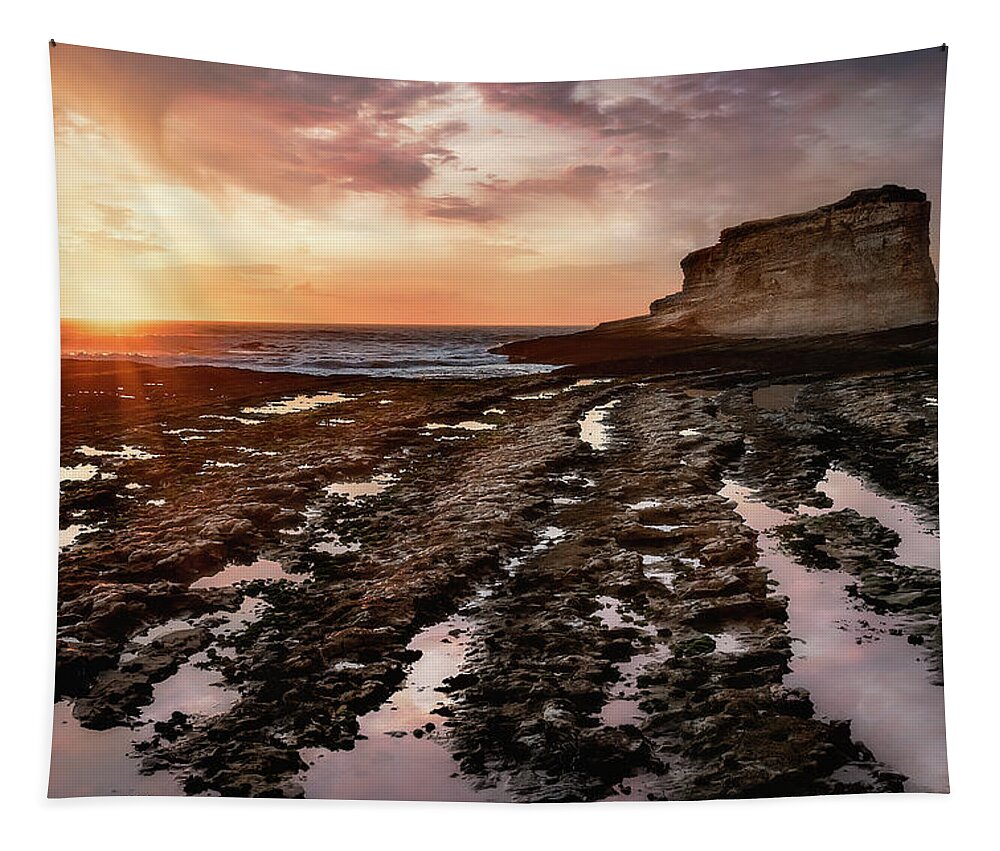 Ocean Tapestry featuring the photograph Golden Rays by Gary Geddes