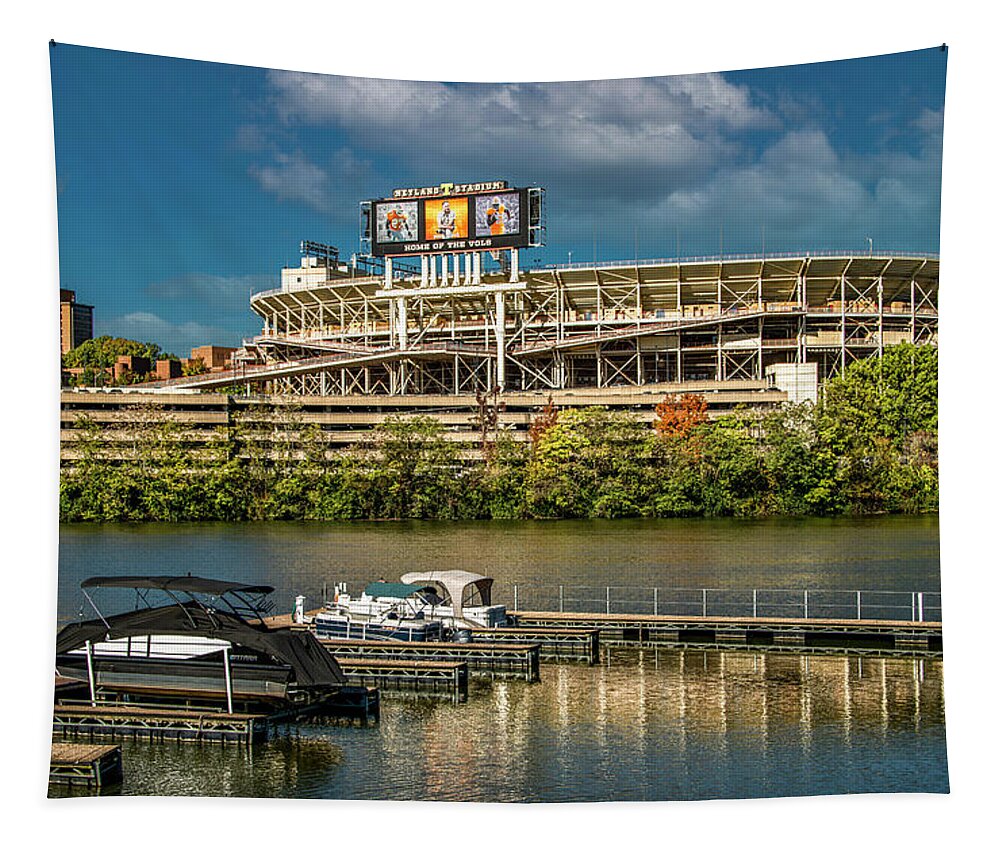 University Of Tennessee Tapestry featuring the photograph Good Ol' Rocky Top by Marcy Wielfaert