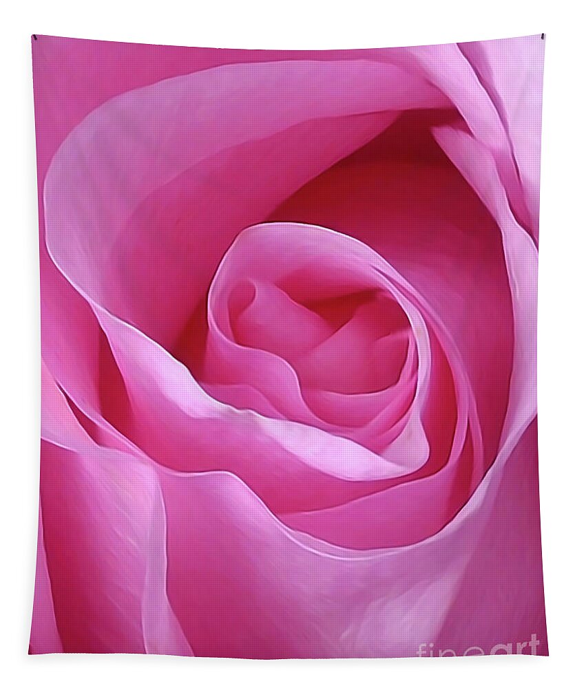 Rose Tapestry featuring the photograph Gorgeous Pink by Amy Dundon