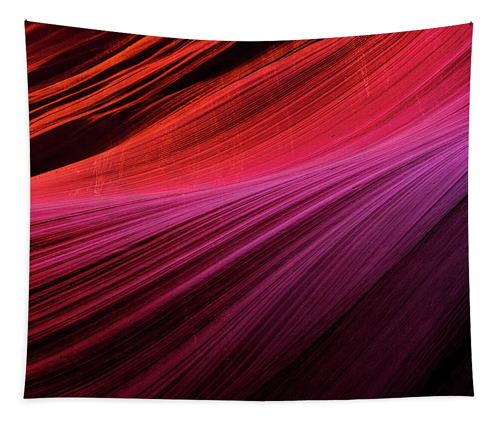 Antelope Canyon Tapestry featuring the photograph Gradient Walls - Antelope Canyon by Gregory Ballos
