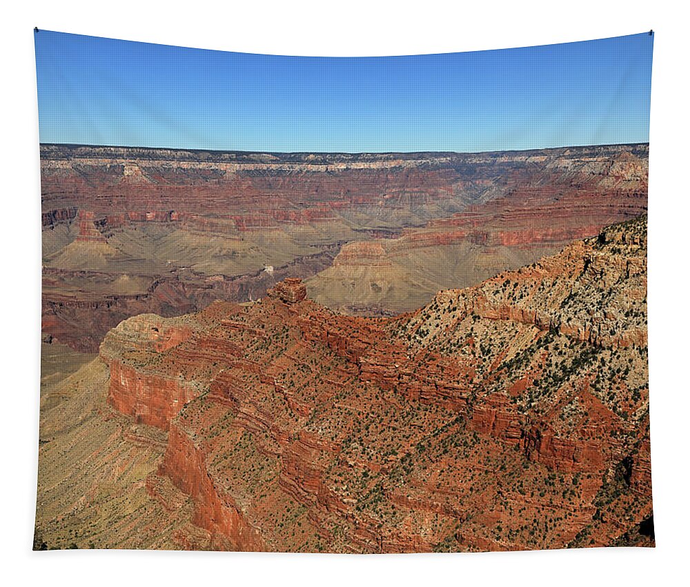 Grand Canyon National Park Tapestry featuring the photograph Grand Canyon - Daytime View by Richard Krebs