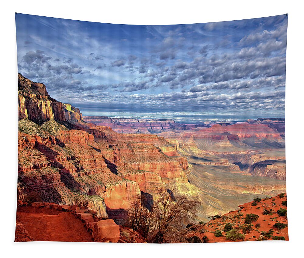 Grand Canyon Tapestry featuring the photograph Grand Canyon View by Bob Falcone