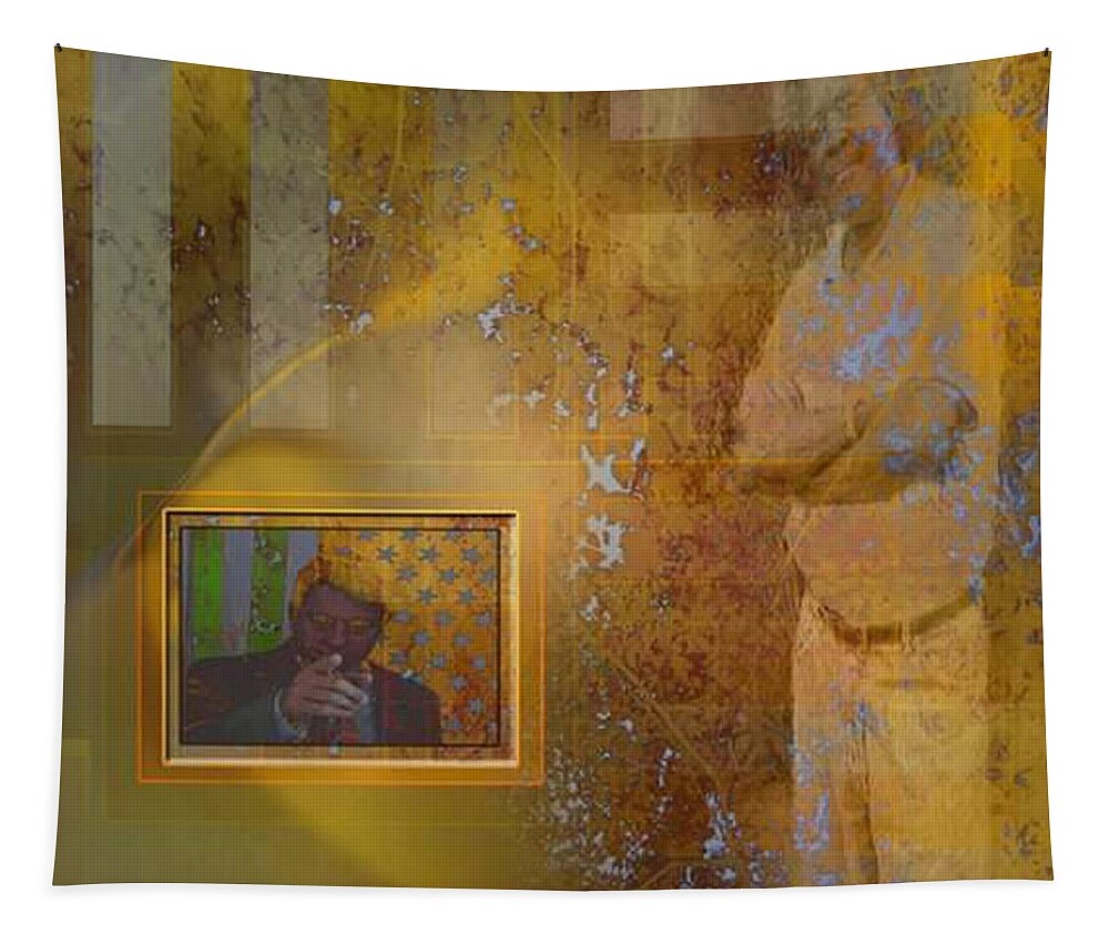 Mighty Sight Studio Tapestry featuring the digital art Guys Grande by Steve Sperry