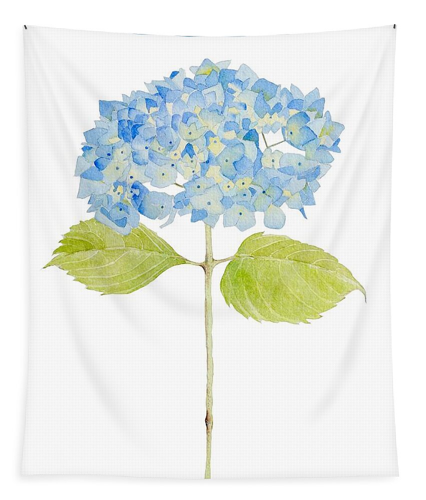 Hydrangea Tapestry featuring the painting Happy Day by Catherine Bede