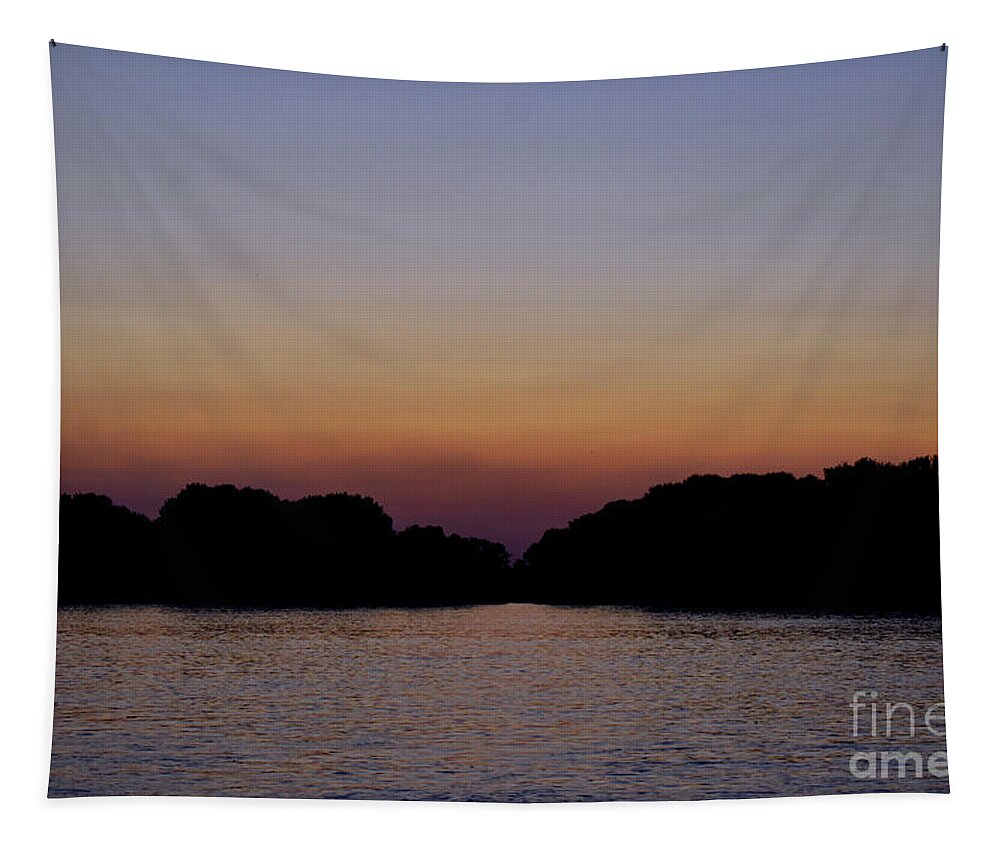 Harmony Tapestry featuring the photograph Harmony And Peace of Sunset by Leonida Arte