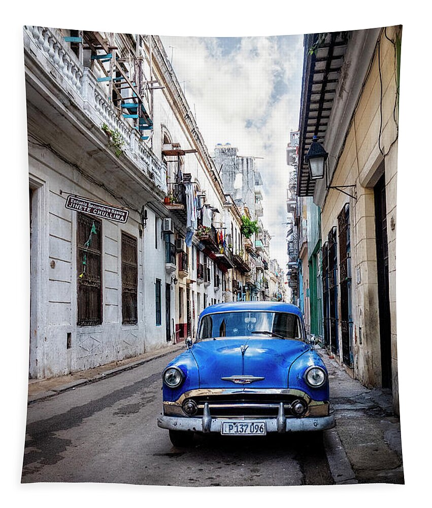Havana Tapestry featuring the photograph Havana Vintage by Kathryn McBride
