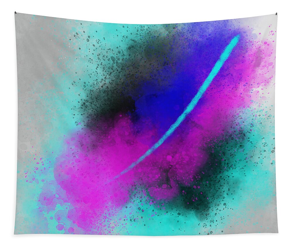 Galaxy Tapestry featuring the digital art Have you ever by Amber Lasche