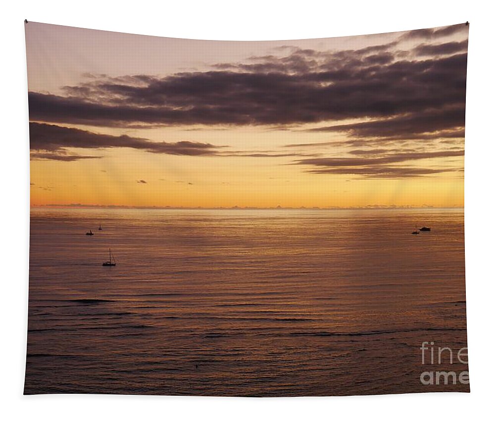 Honolulu Tapestry featuring the photograph Hawaii Series - Honolulu 1028 by Lee Antle