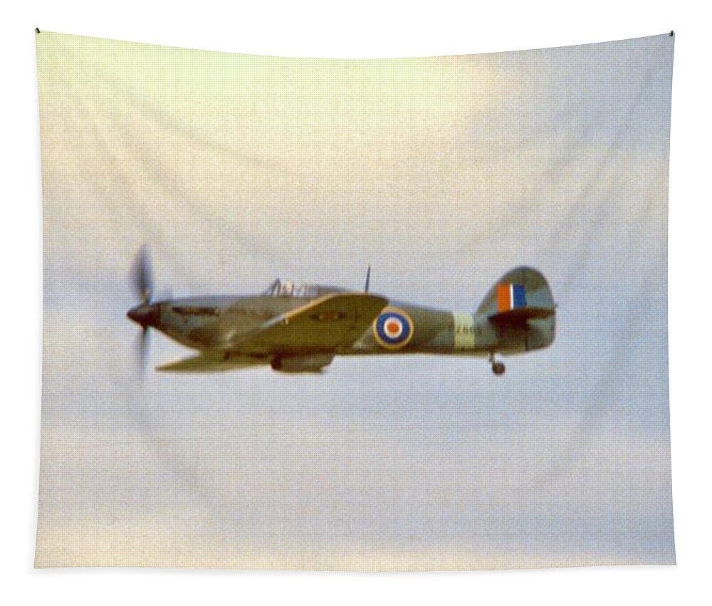 Hawker Hurricane Tapestry featuring the photograph Hawker Hurricane by Gordon James