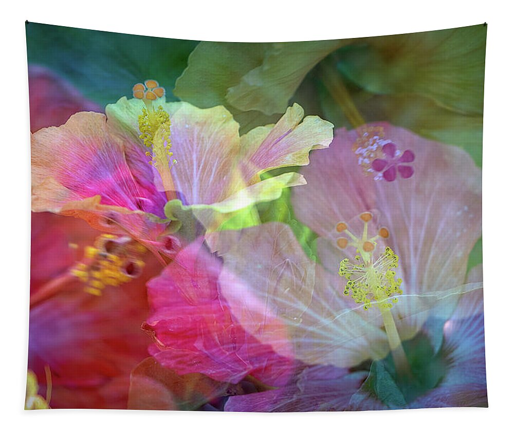 Flowers Tapestry featuring the photograph Hibiscus by M Kathleen Warren