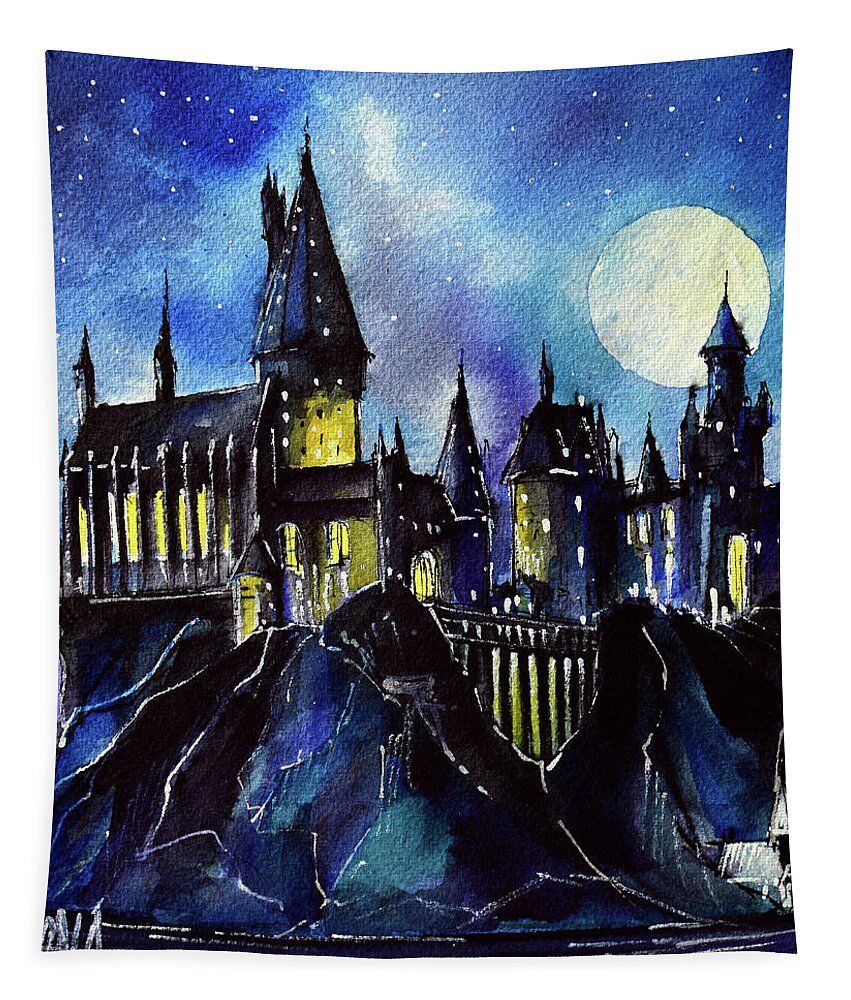 Hogwarts castle tapestry new arrivals