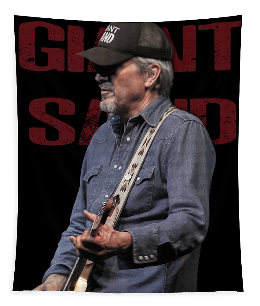 Howe Gelb Tapestry featuring the photograph Howe Gelb T-Shirt by Micah Offman