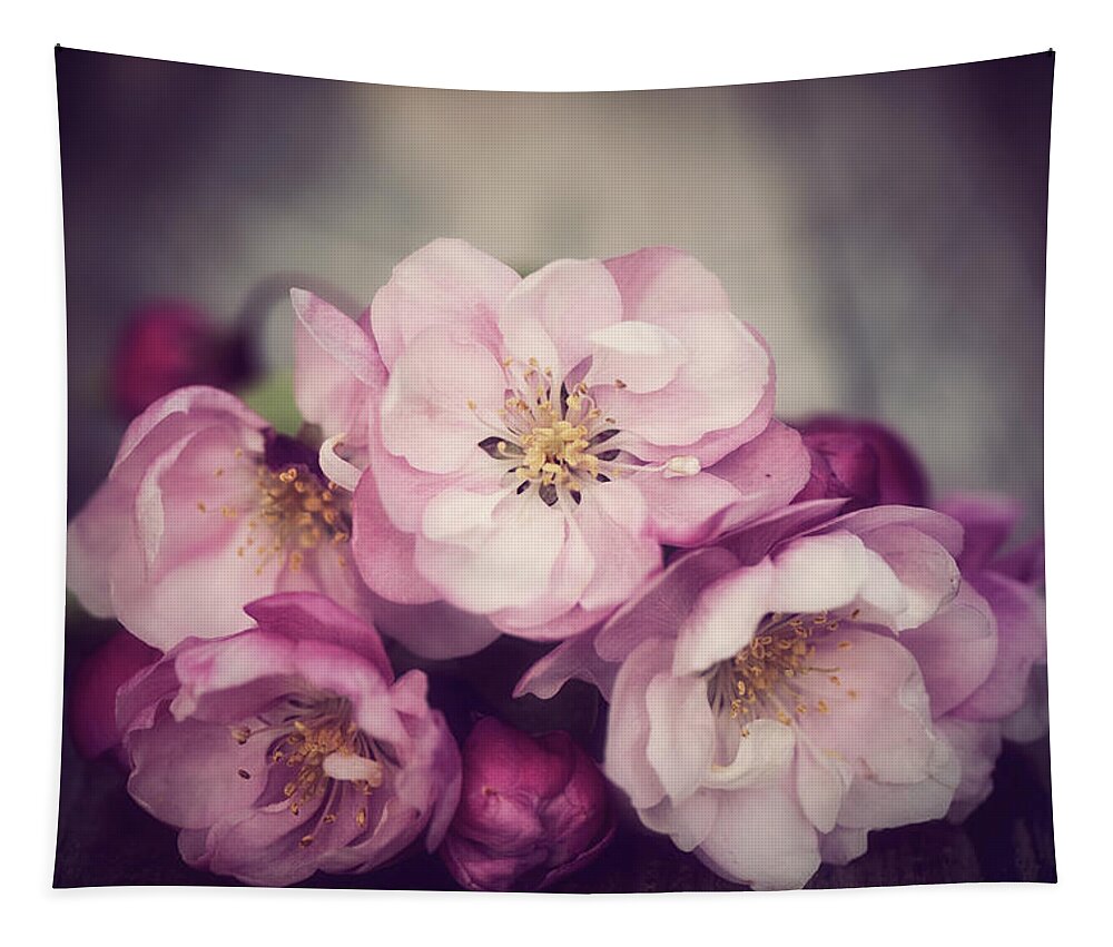 Flowers Tapestry featuring the photograph I'm Feeling Love by Philippe Sainte-Laudy