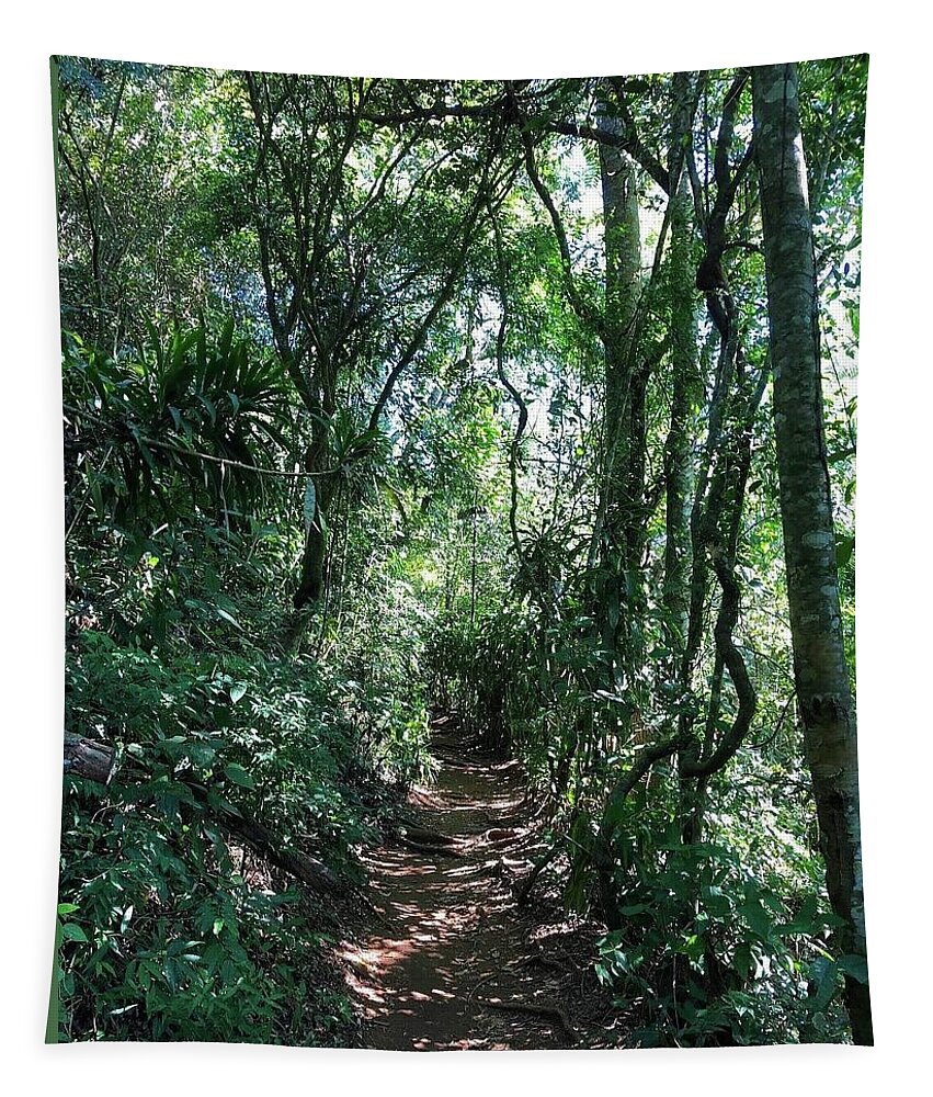 Rio De Janeiro Tapestry featuring the photograph In The Jungle by Bettina X