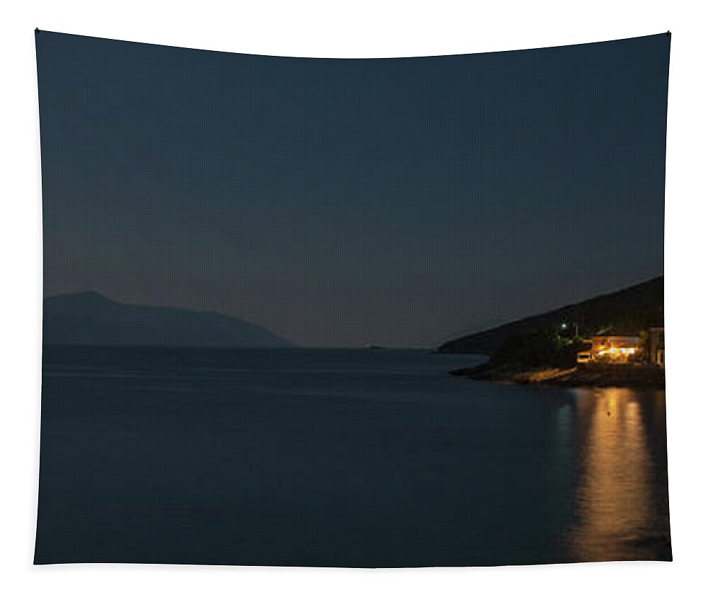 In The Moonlight Tapestry featuring the photograph In The Moonlight by Rob Hemphill