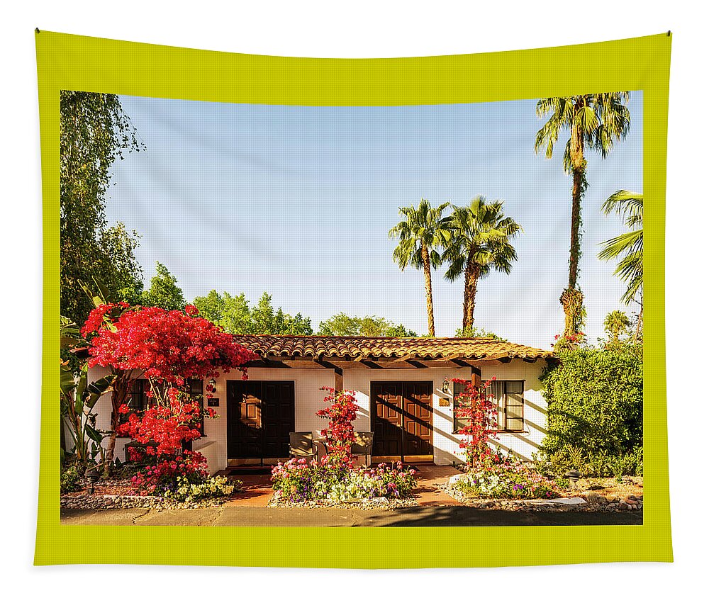Palm Springs California Tapestry featuring the photograph Ingleside Inn Palm Springs California 4156-100 by Amyn Nasser