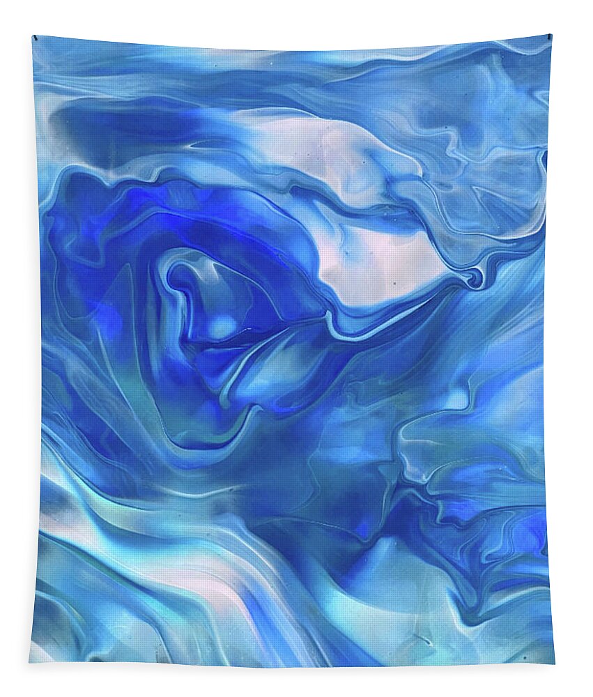 Fluid Tapestry featuring the digital art Inversion by Nicole DiCicco