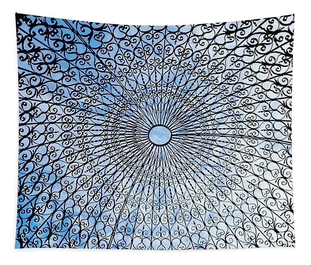 Iron Tapestry featuring the photograph Iron Lace Dome by Vicki Noble