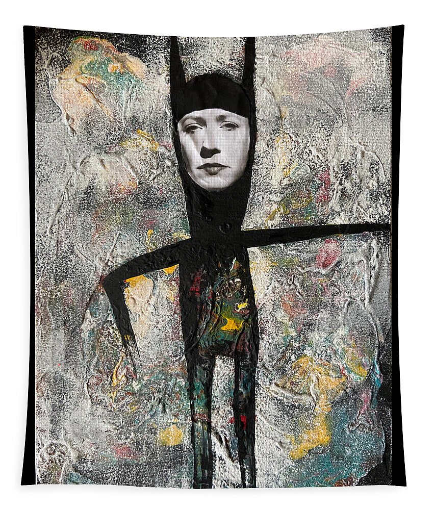 Mixedmedia Tapestry featuring the mixed media It Is by Tanja Leuenberger