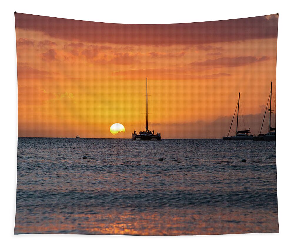 Negril Tapestry featuring the photograph Jamaica IMG 5891 by Jana Rosenkranz