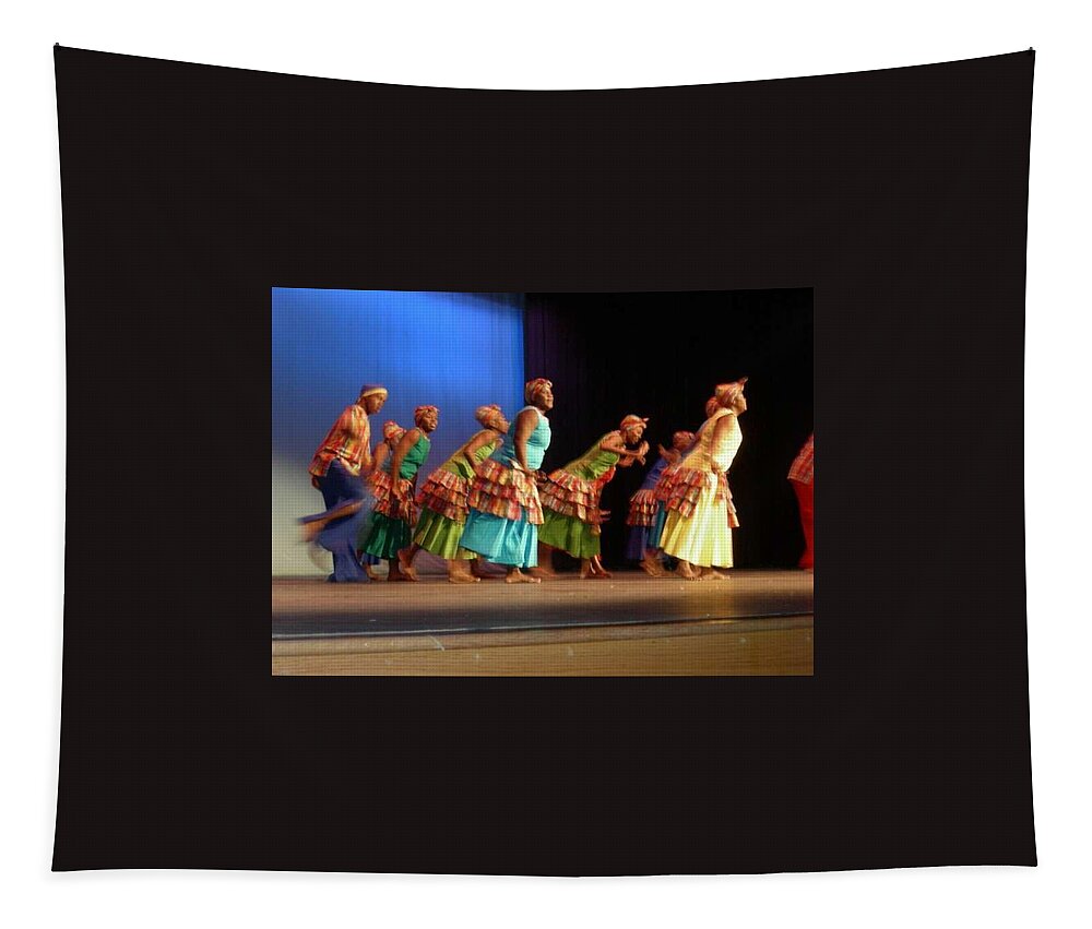 Dancing Tapestry featuring the photograph Jamboree 1 by Trevor A Smith