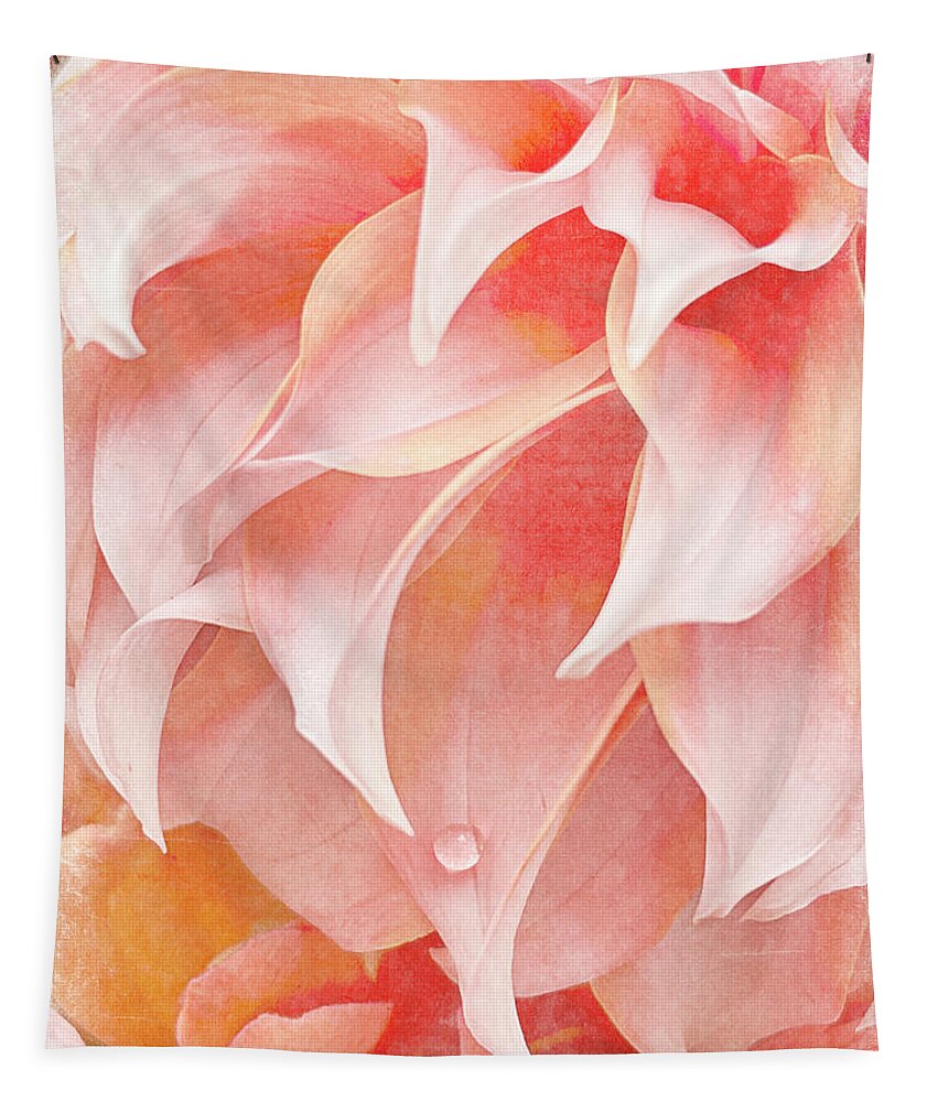 Petals Tapestry featuring the photograph Just One Drop by Jill Love
