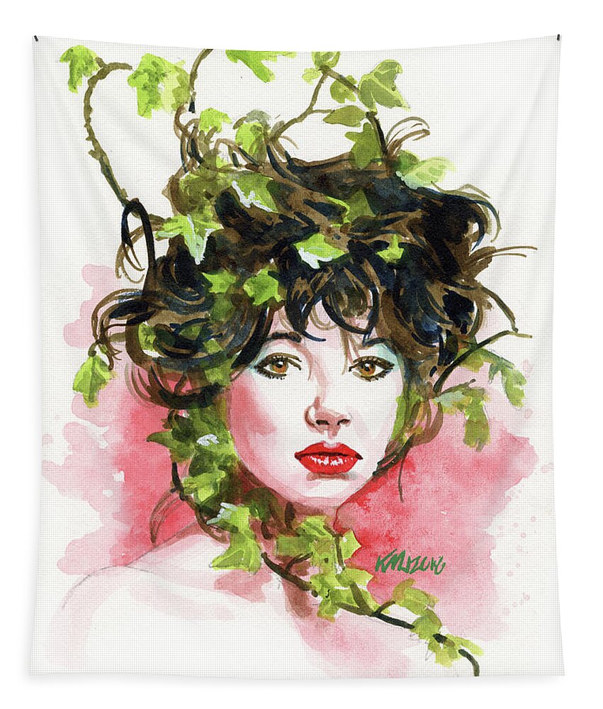 Kate Bush Acrylic Painting