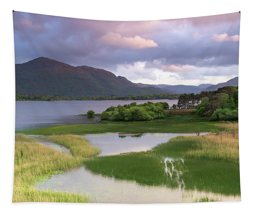 Horizontal Format Tapestry featuring the photograph Lough Leane by Catherine Sullivan