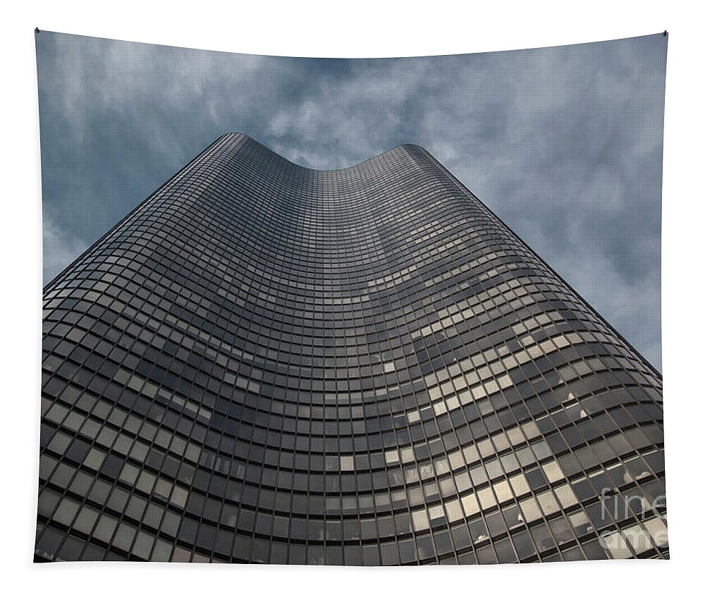 Joshua Mimbs Tapestry featuring the photograph Lake Point Tower Chicago by FineArtRoyal Joshua Mimbs