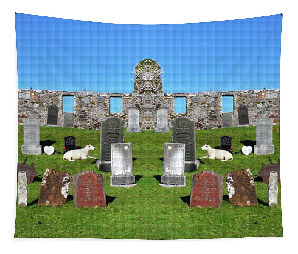Scotland Tapestry featuring the photograph Lamb of God by PJ Kirk