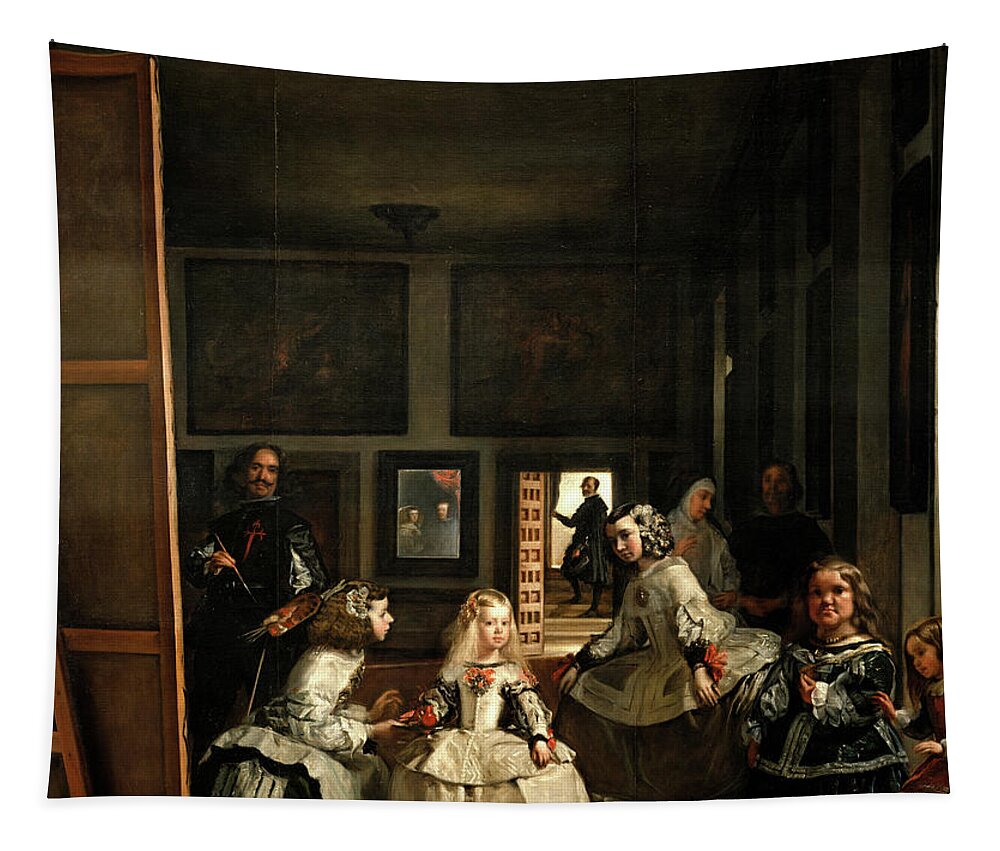 Las Meninas or The Family of Philip IV, c.1656 (oil on canvas) |  Reproductions of famous paintings for your wall