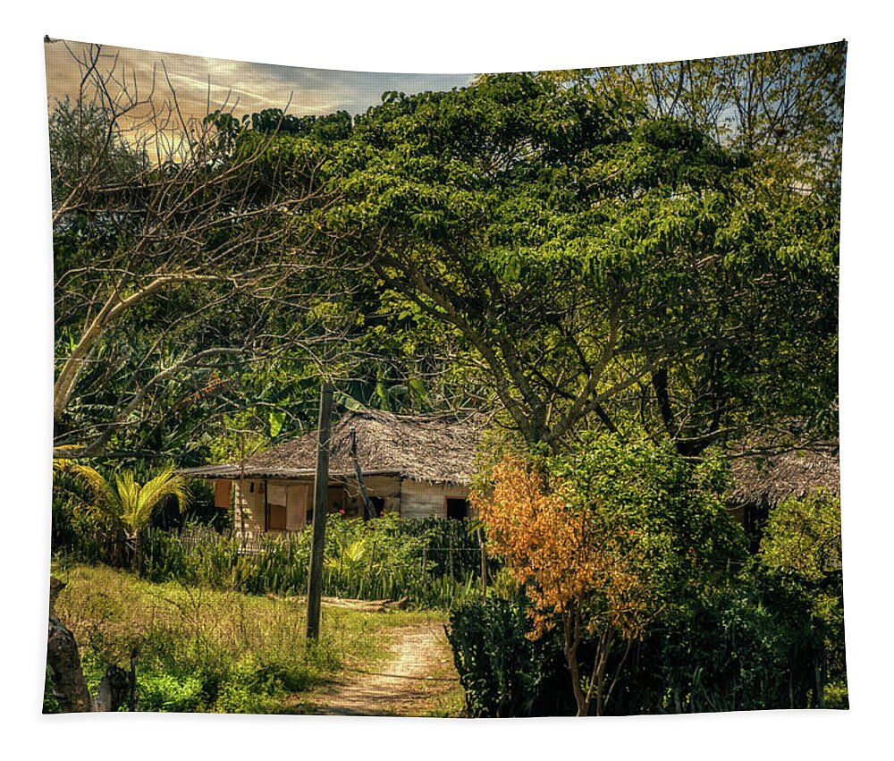 Cuba Tapestry featuring the photograph Las Tunas Outskirt by Micah Offman