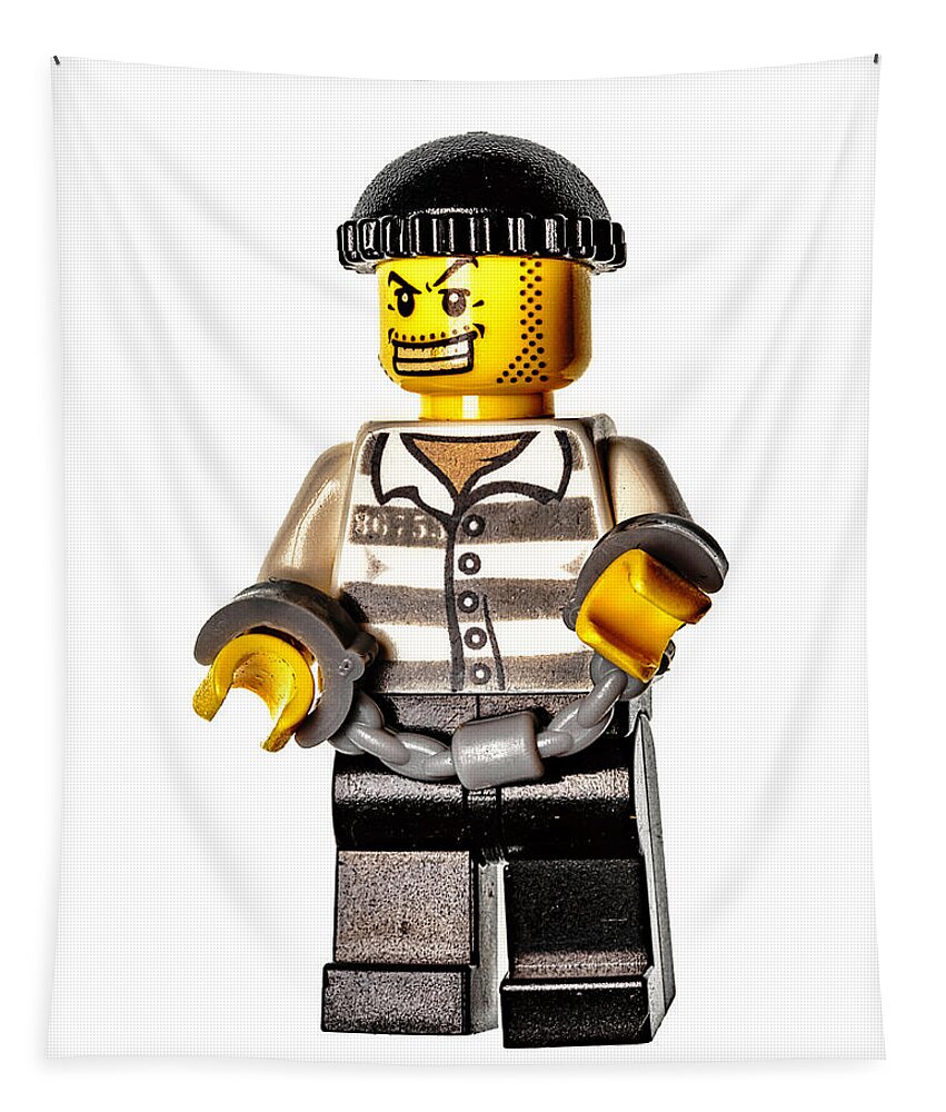 Toy Tapestry featuring the photograph Lego People 7 by James Sage