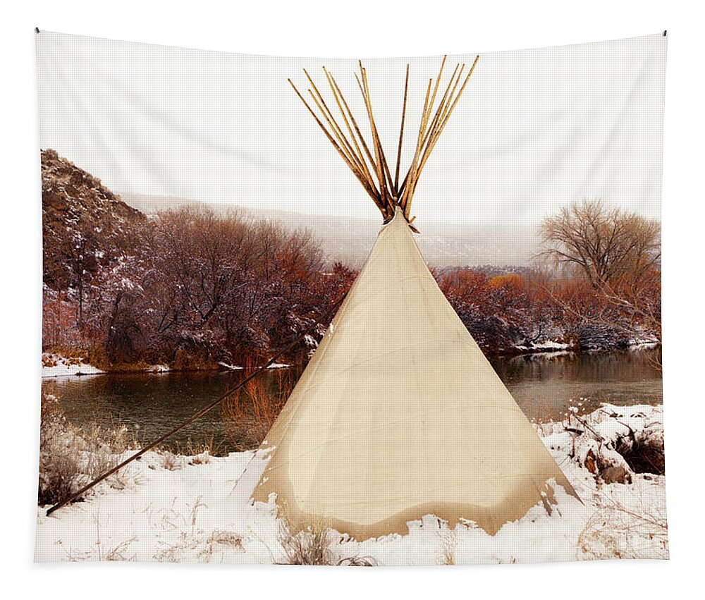 Winter Tapestry featuring the photograph Life on the River 2 by Elijah Rael