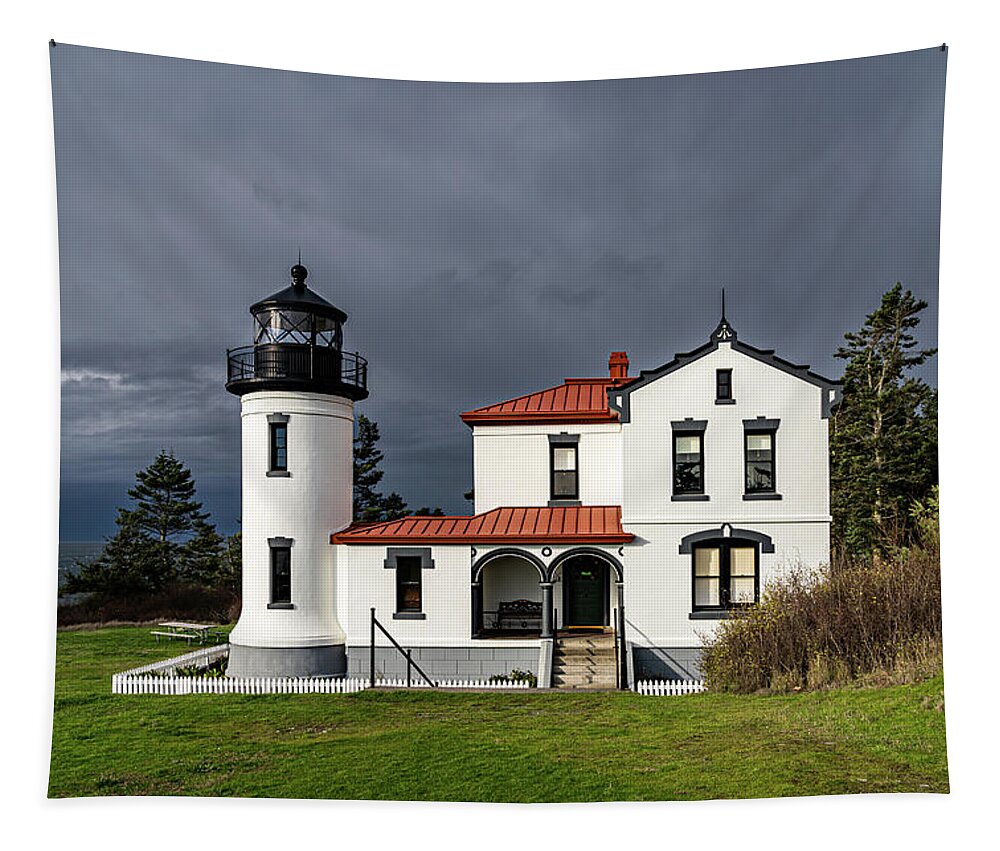 Lighthouse Tapestry featuring the photograph Lighthouse 2 by Gary Skiff