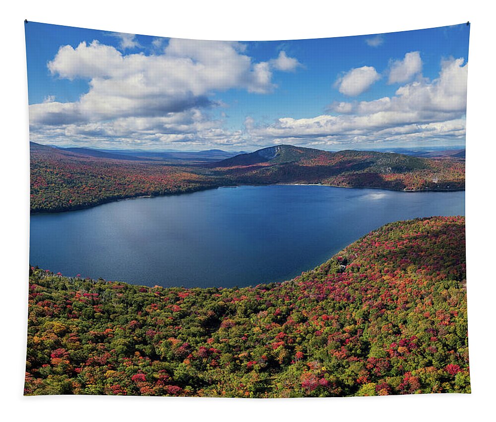  Tapestry featuring the photograph Little Averill Pond - Averill, VT by John Rowe