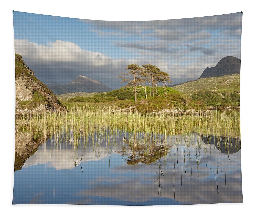 Loch Druim Suardalain Tapestry featuring the photograph Loch Druim Suardalain by Stephen Taylor