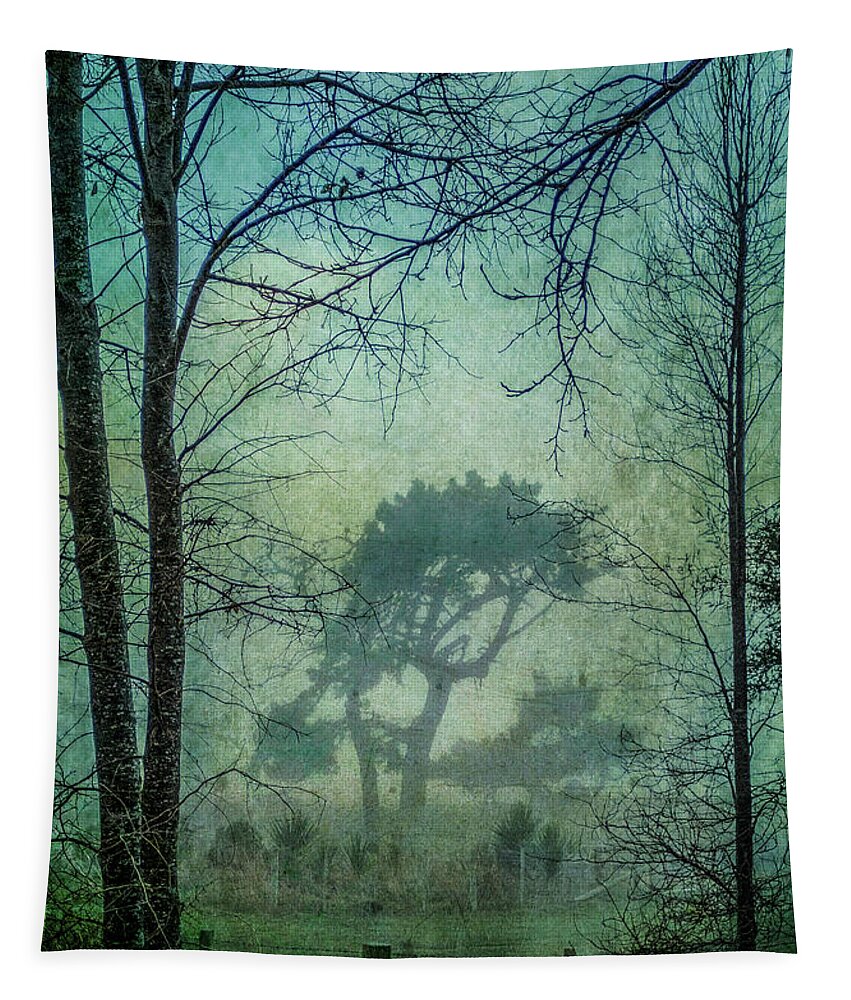 Tree Tapestry featuring the photograph Looking Through by Roseanne Jones