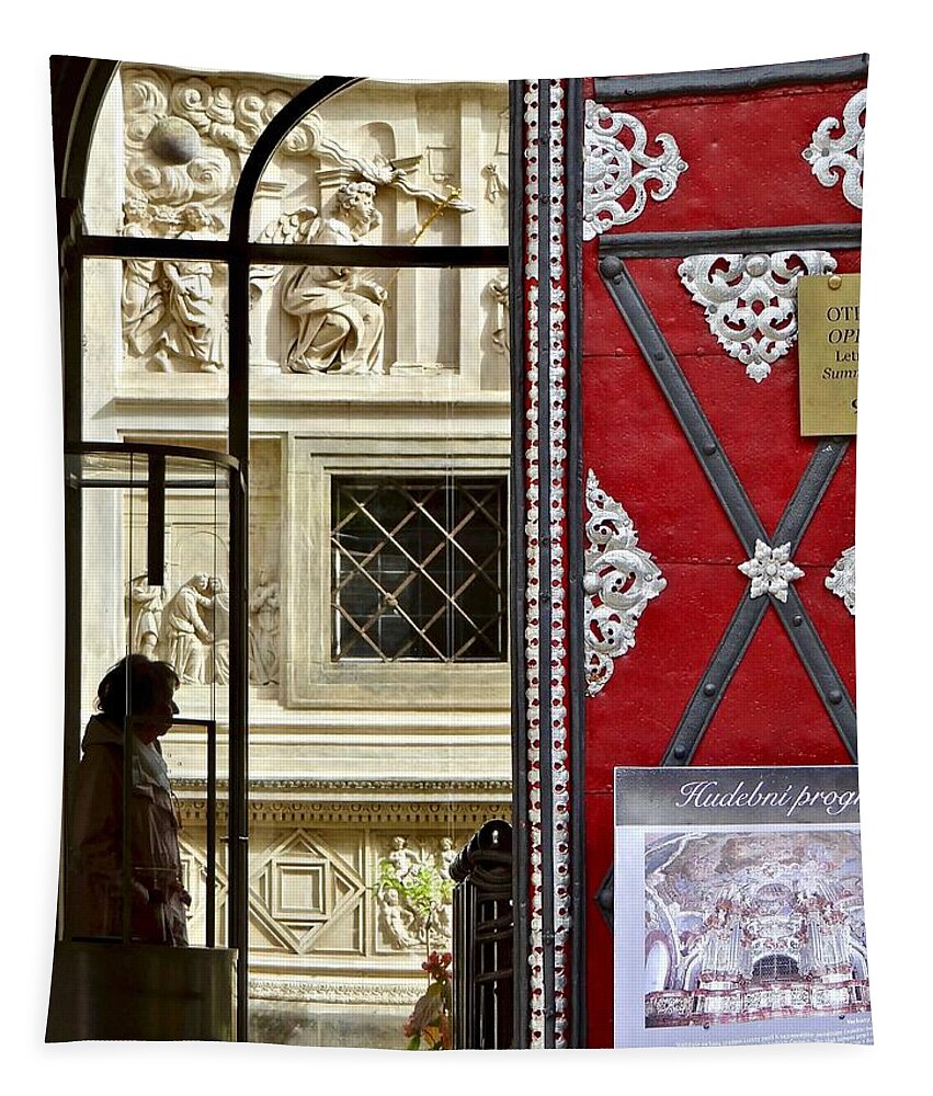 Prague Tapestry featuring the photograph Loretanske Complex by Ira Shander