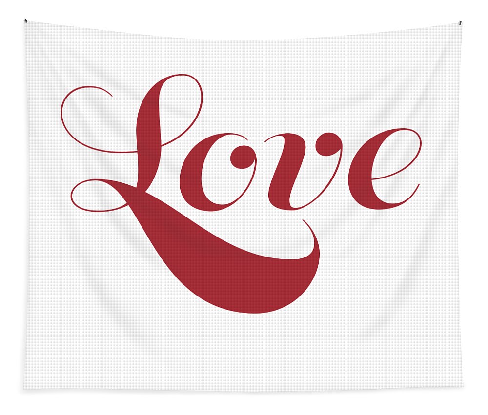 Love Tapestry featuring the digital art Love by Joe Lach